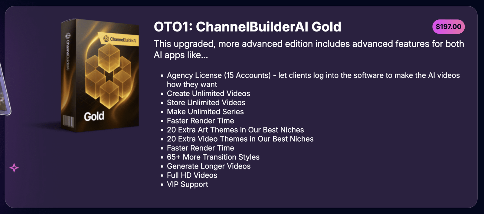 OTO1-ChannelBuilderAI Gold